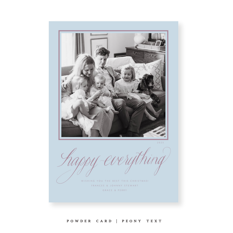 Cressida Classic Printed Medium Holiday Card
