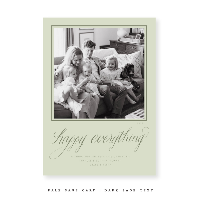 Cressida Classic Printed Medium Holiday Card