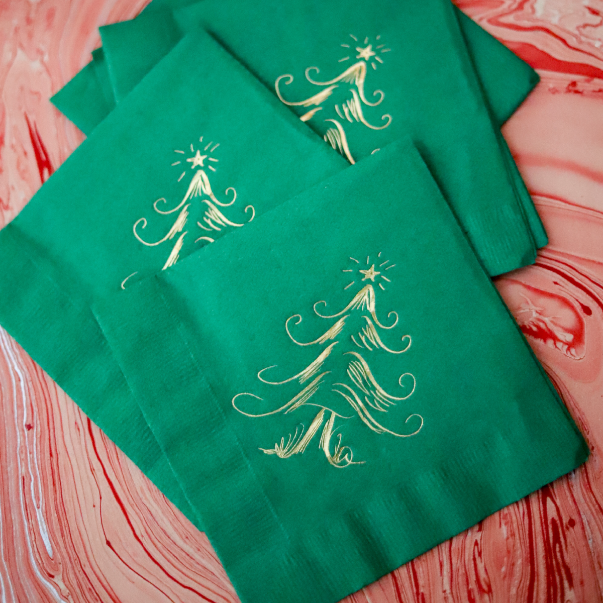 Whimsy Tree Cocktail Napkins