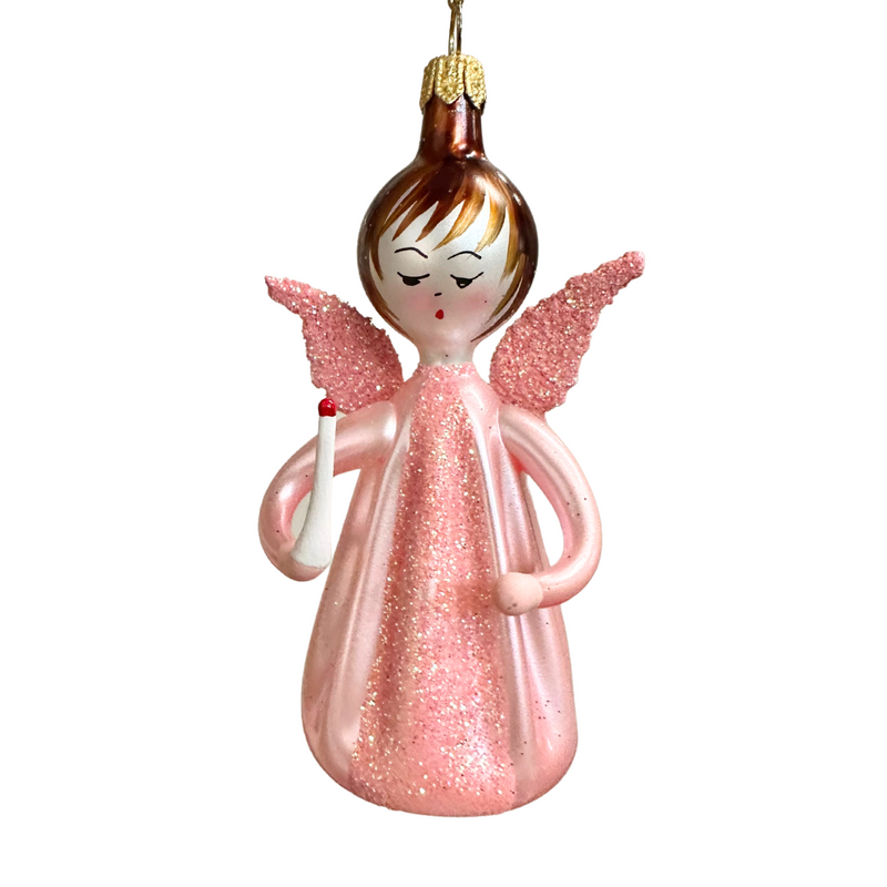 Pink Little Angel Ornament