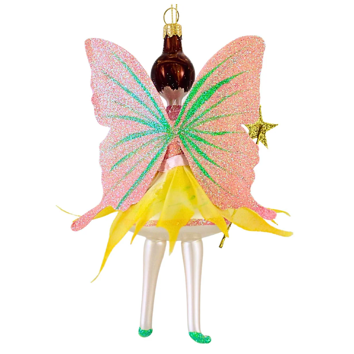 Dewdrop Fairy Ballerina Italian Glass Ornament