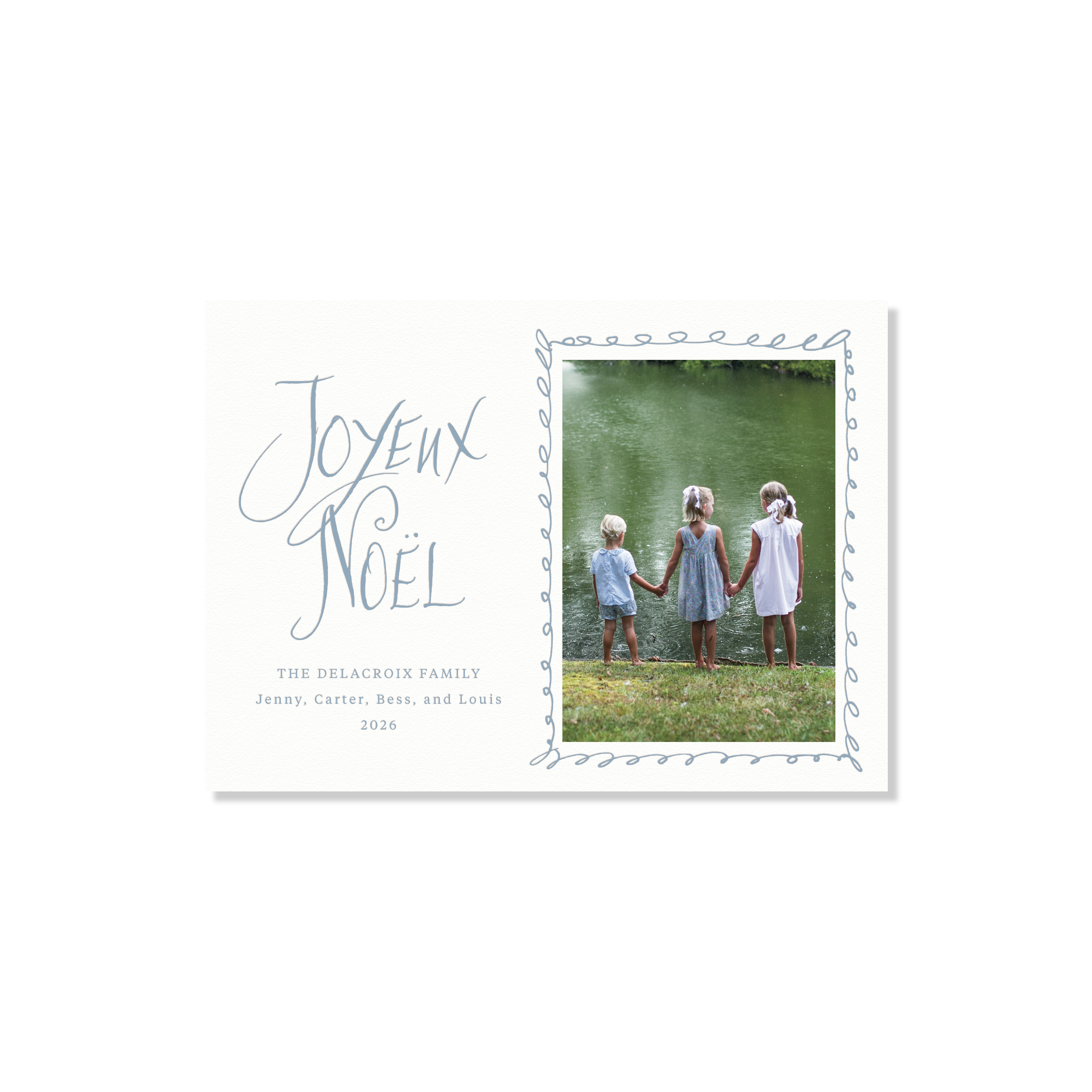Dorsett Letterpress Holiday Card, Medium