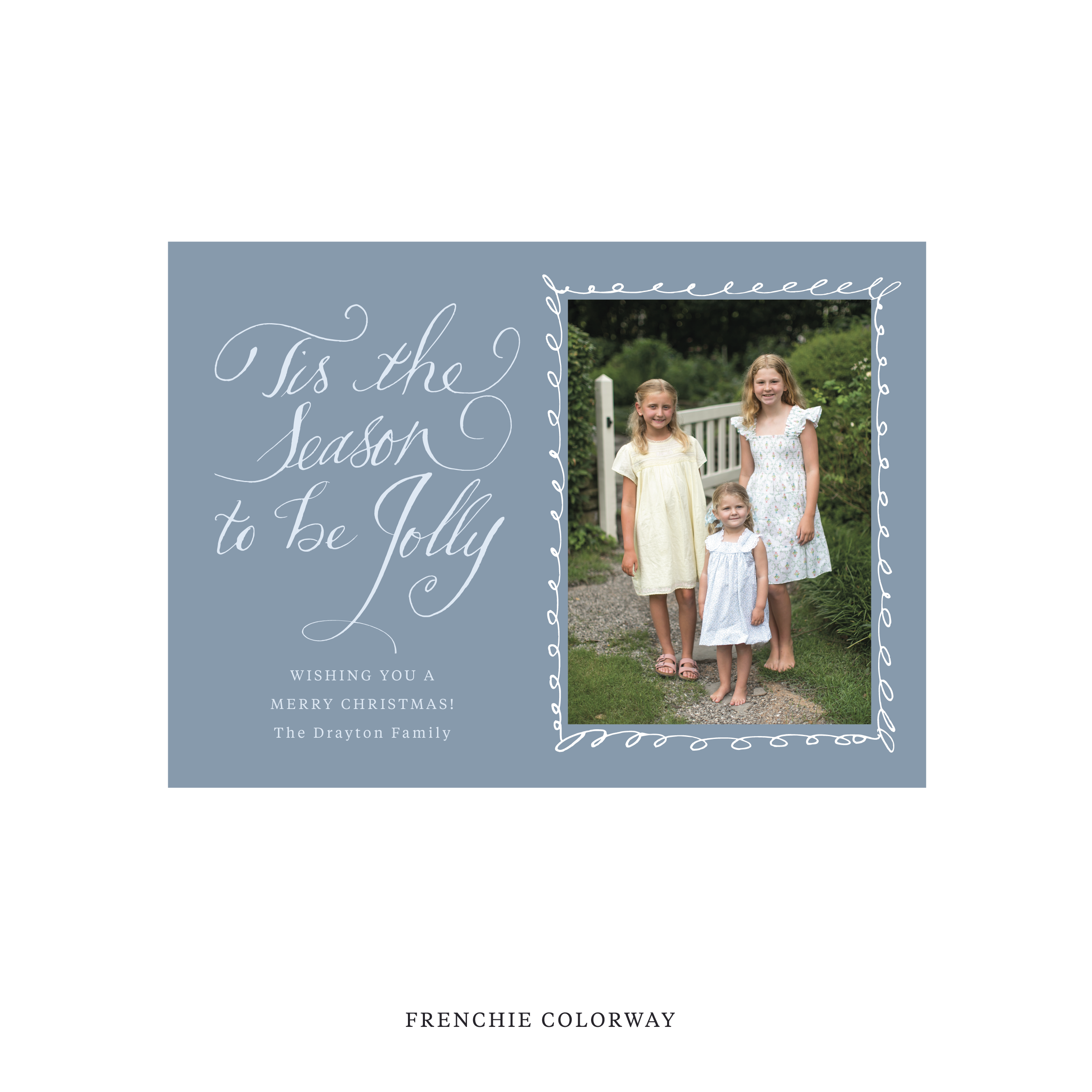 Drayton Classic Printed Holiday Card, Medium