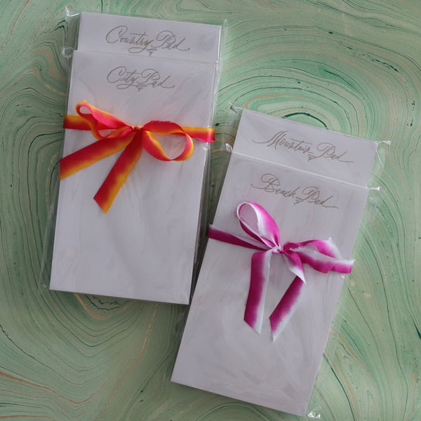 Country & City Notepad Set