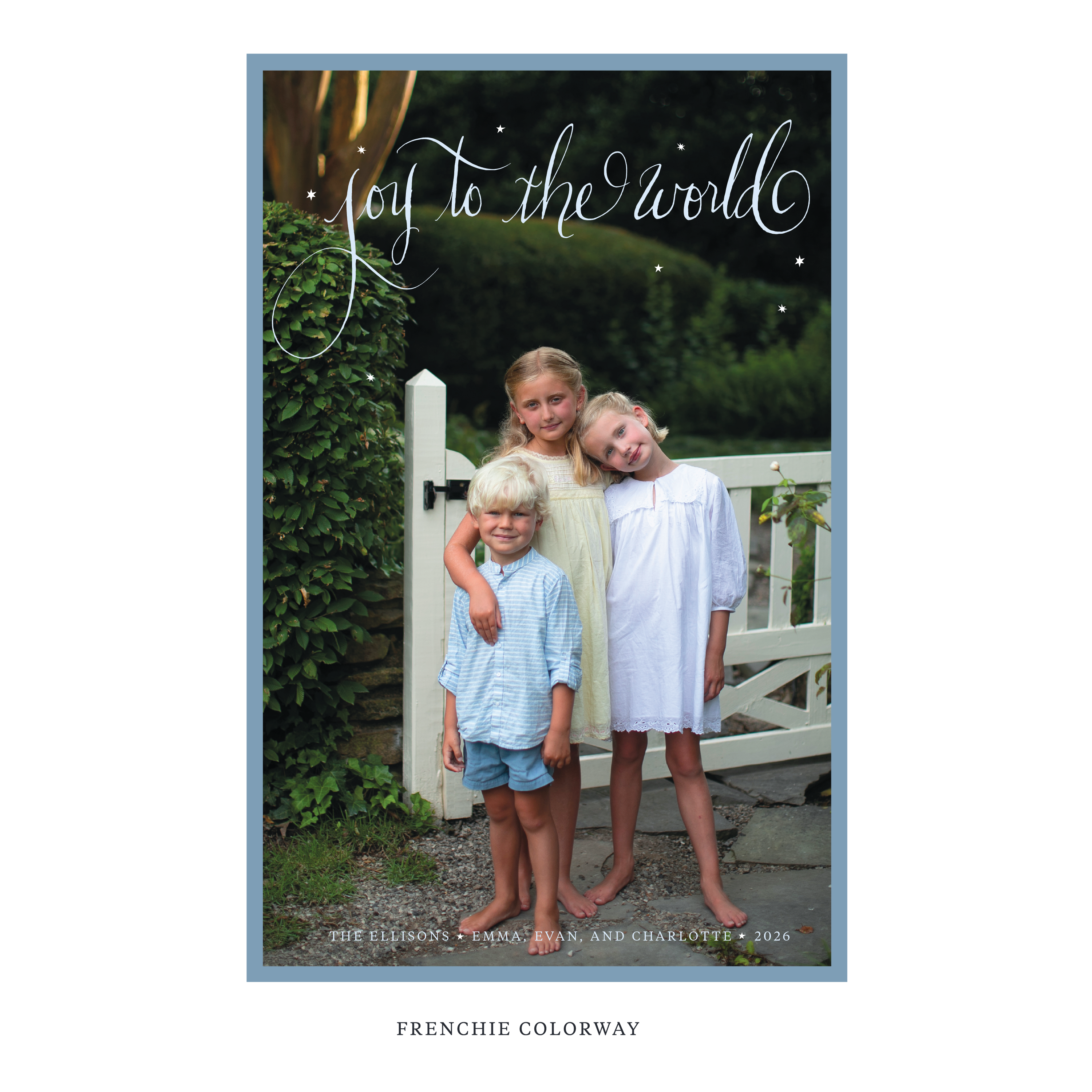 Ellison Digital Photo Holiday Card, Extra Large