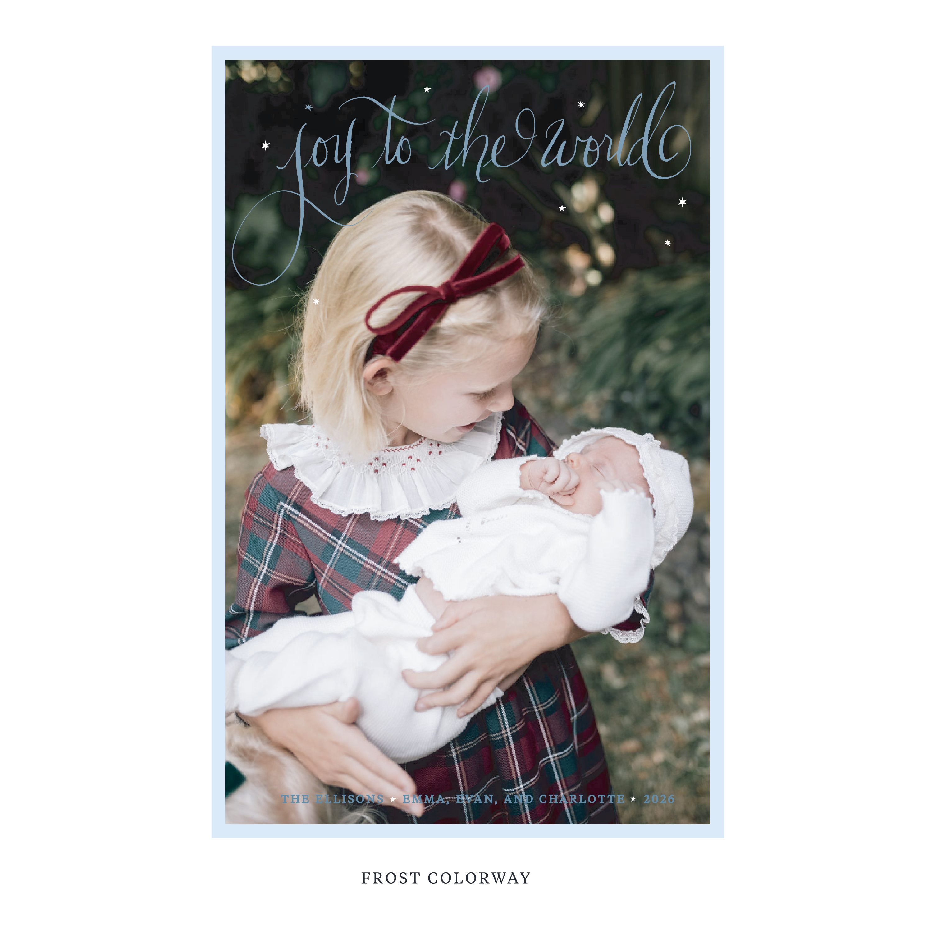 Ellison Digital Photo Holiday Card, Extra Large