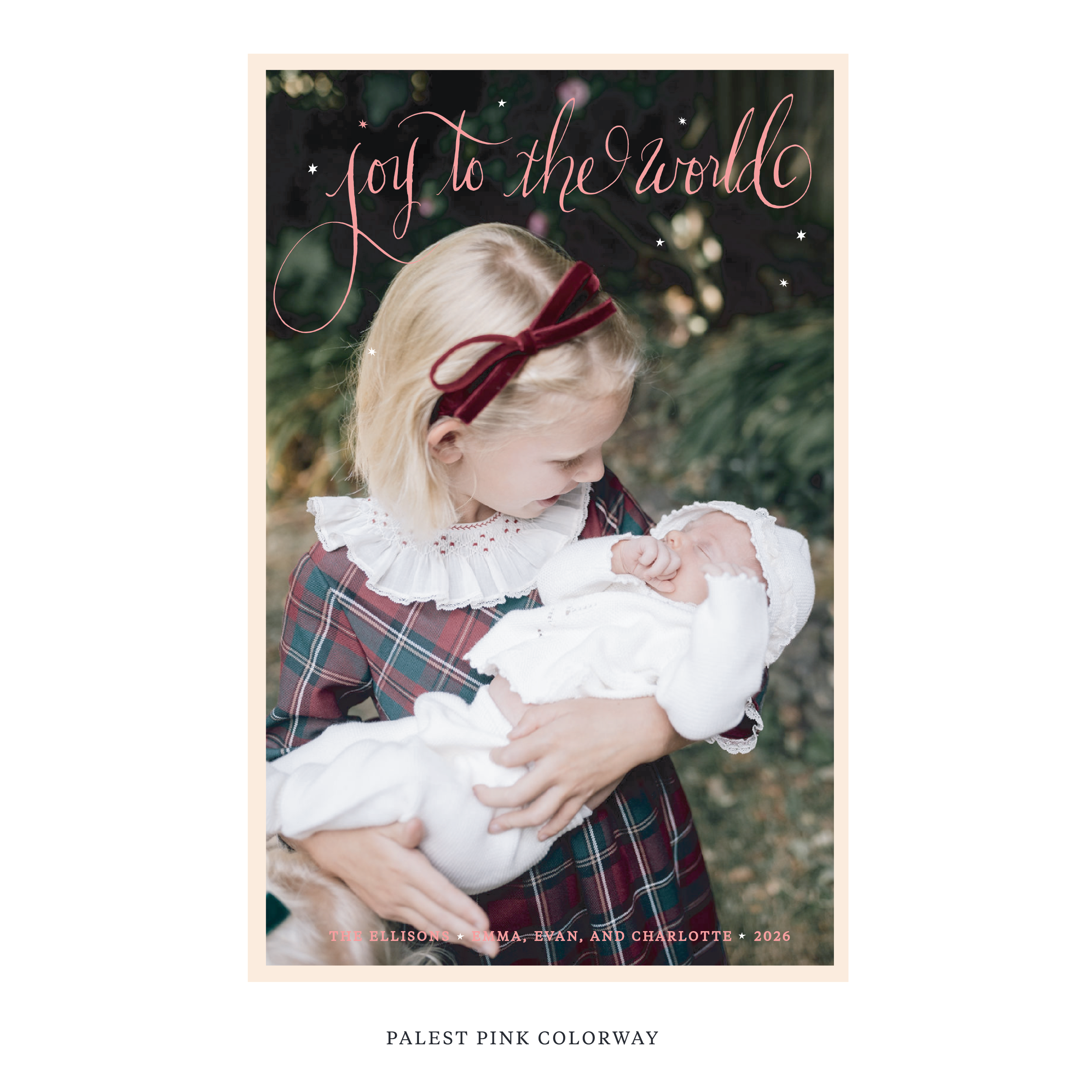 Ellison Digital Photo Holiday Card, Extra Large