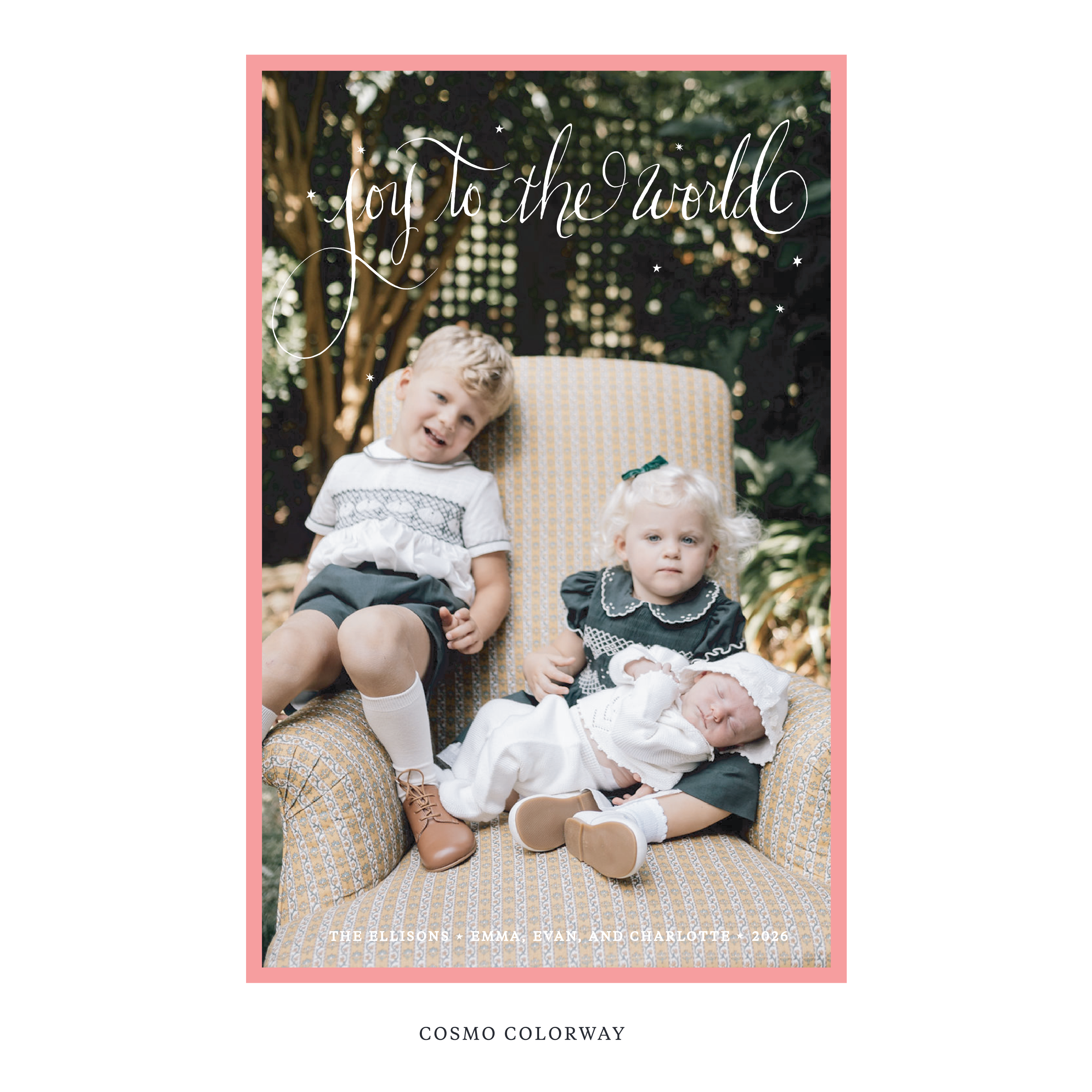 Ellison Digital Photo Holiday Card, Extra Large