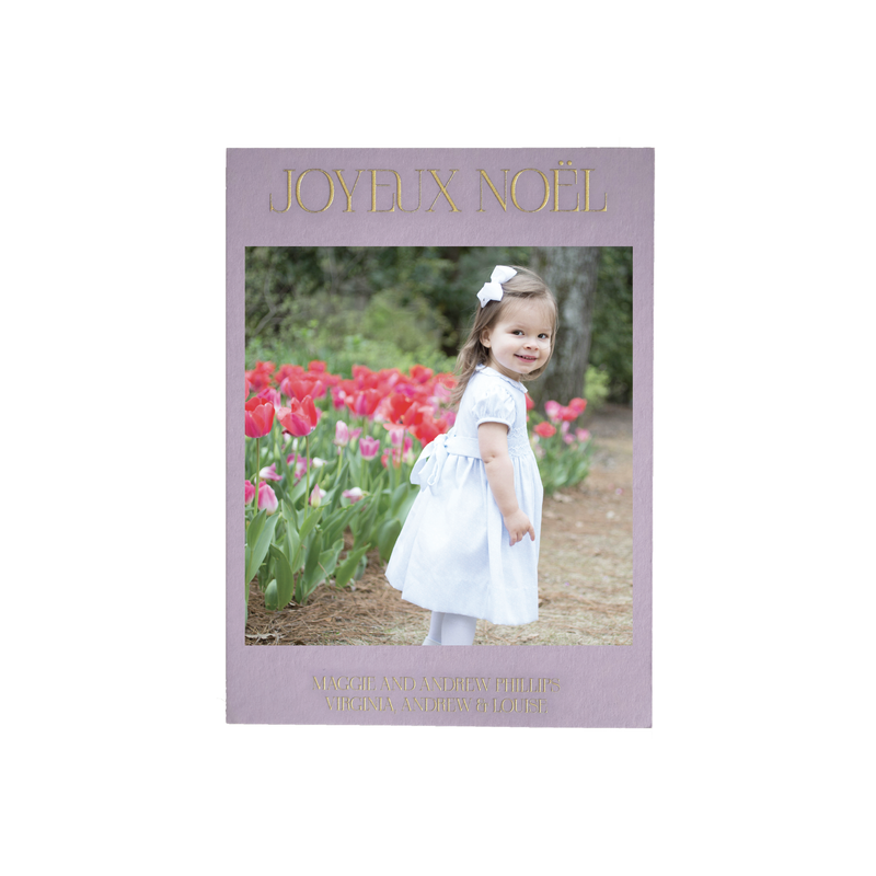 The Joyeux Luxe Holiday Card