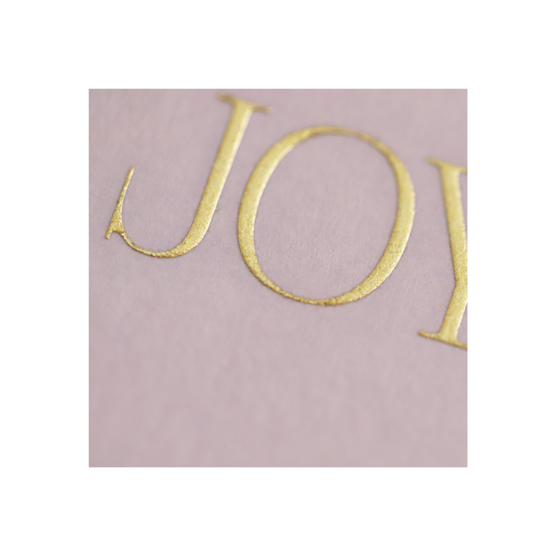 The Joyeux Luxe Holiday Card