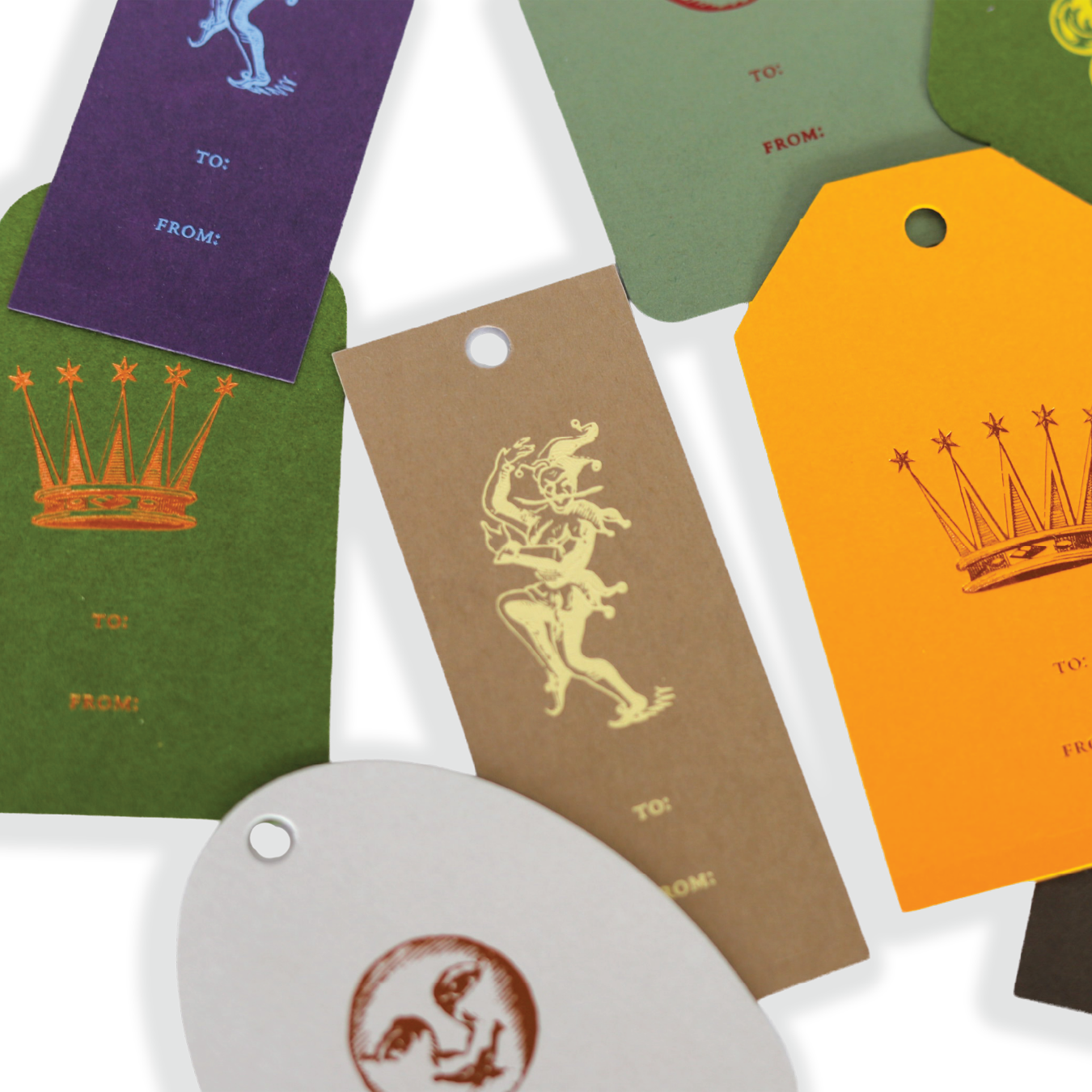 Ephemera Gift Tag Set