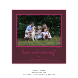 Estelle Large Square Luxe Holiday Card
