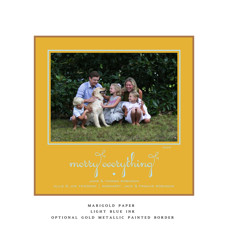 Estelle Large Square Luxe Holiday Card