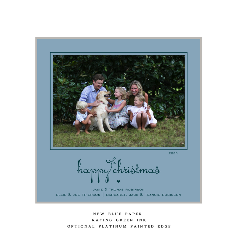 Estelle Large Square Luxe Holiday Card