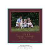 Estelle Large Square Luxe Holiday Card