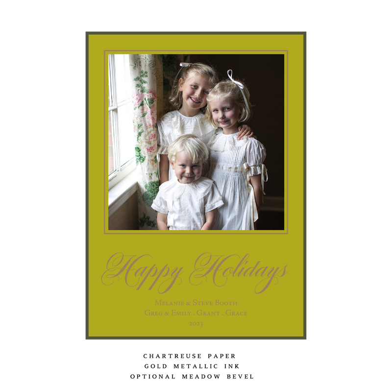 Fern Medium Luxe Holiday Card