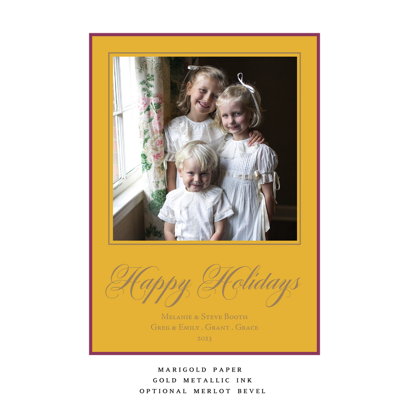 Fern Medium Luxe Holiday Card