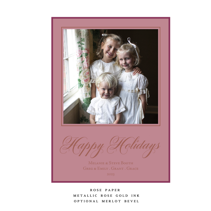 Fern Medium Luxe Holiday Card