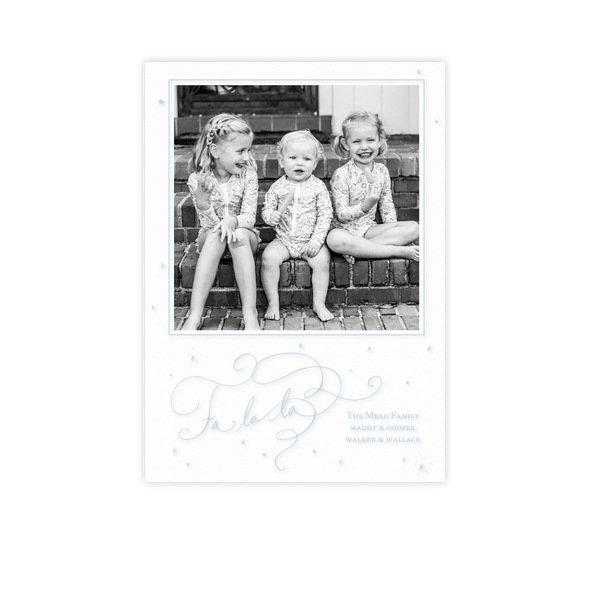 Tisbury Engraved Medium Holiday Card