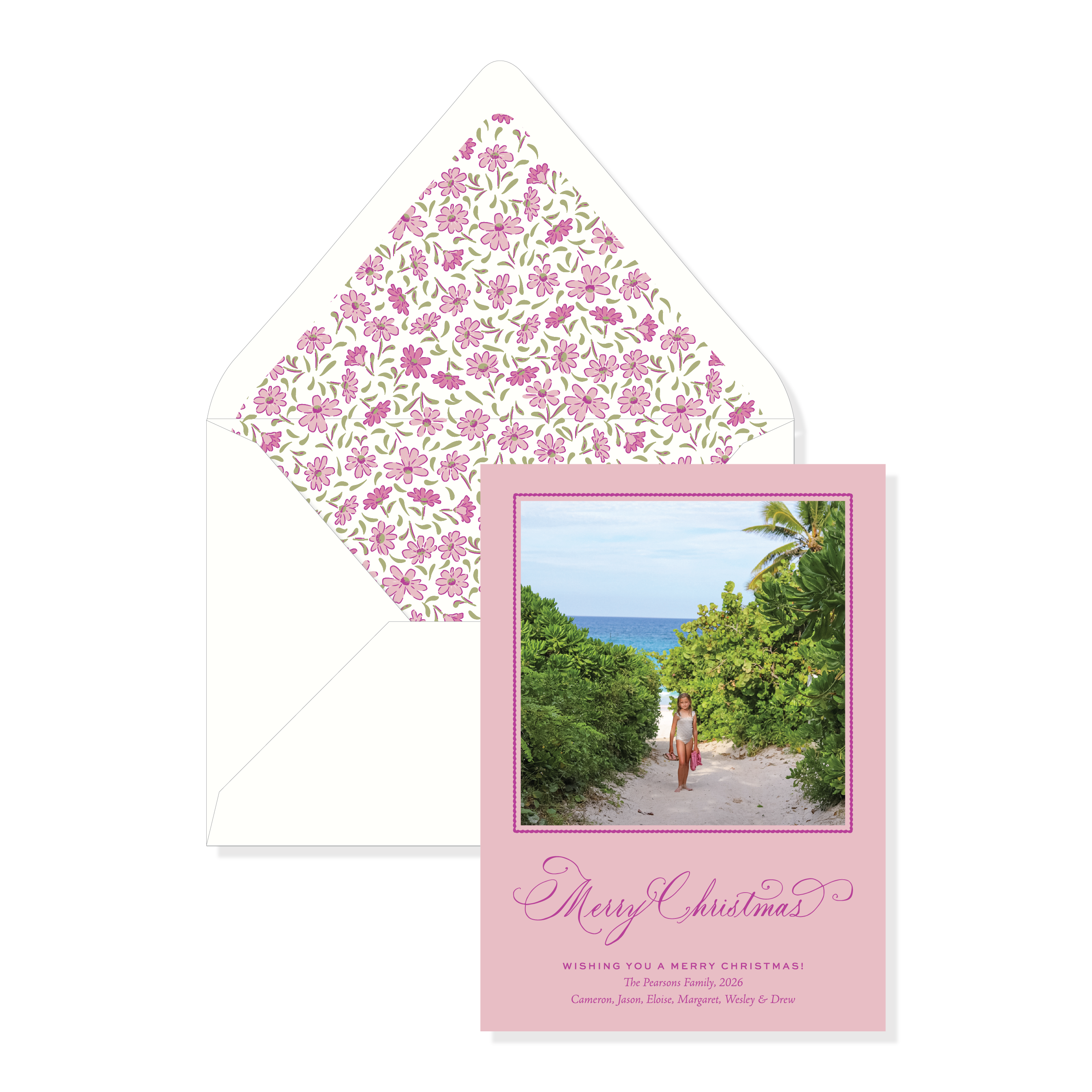 Fernleigh Garden Classic Printed Holiday Card