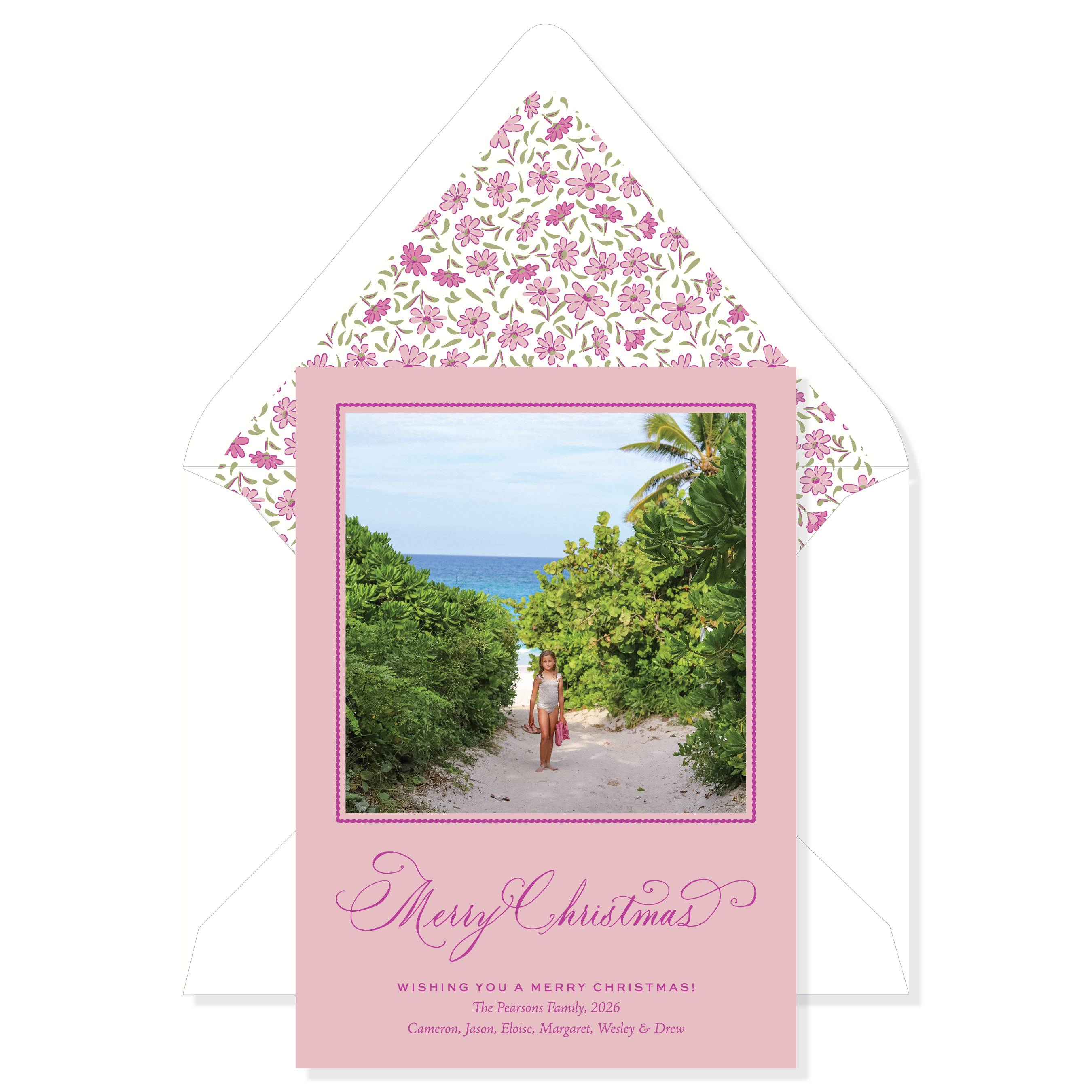 Fernleigh Garden Classic Printed Holiday Card