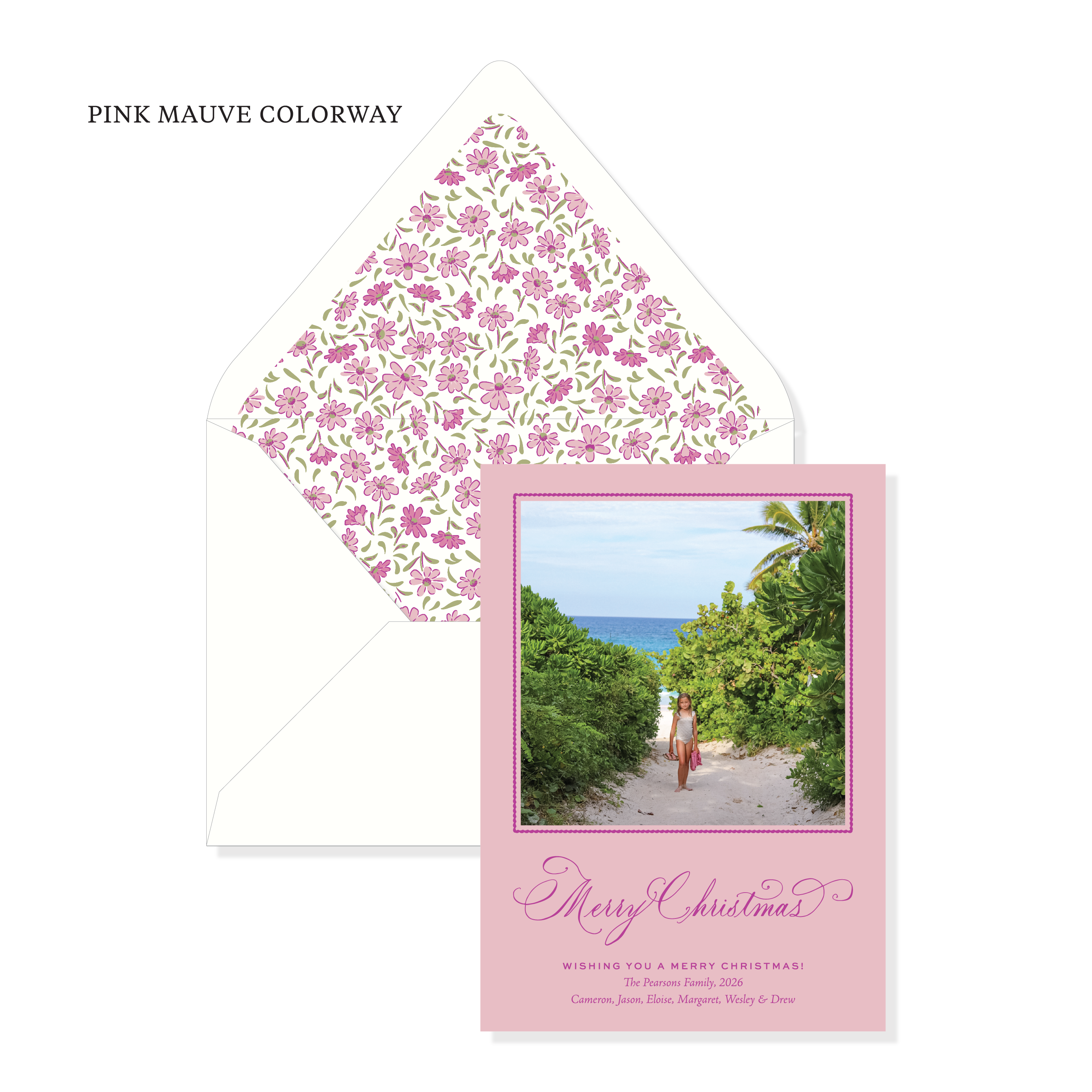 Fernleigh Garden Classic Printed Holiday Card
