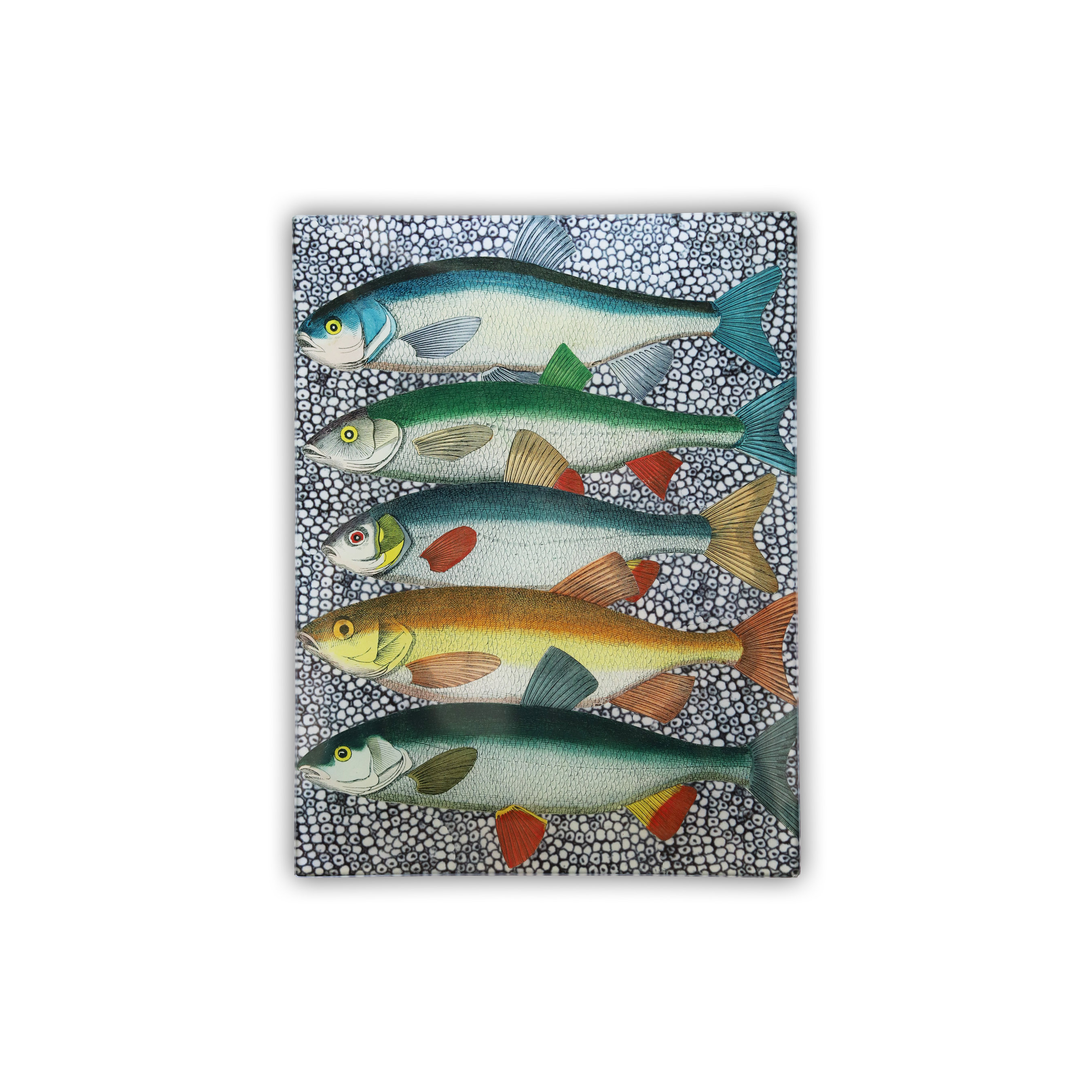 John Derian “Some Fish” Rectangular Decoupage Tray