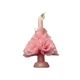 Floral Candle, 6 inch