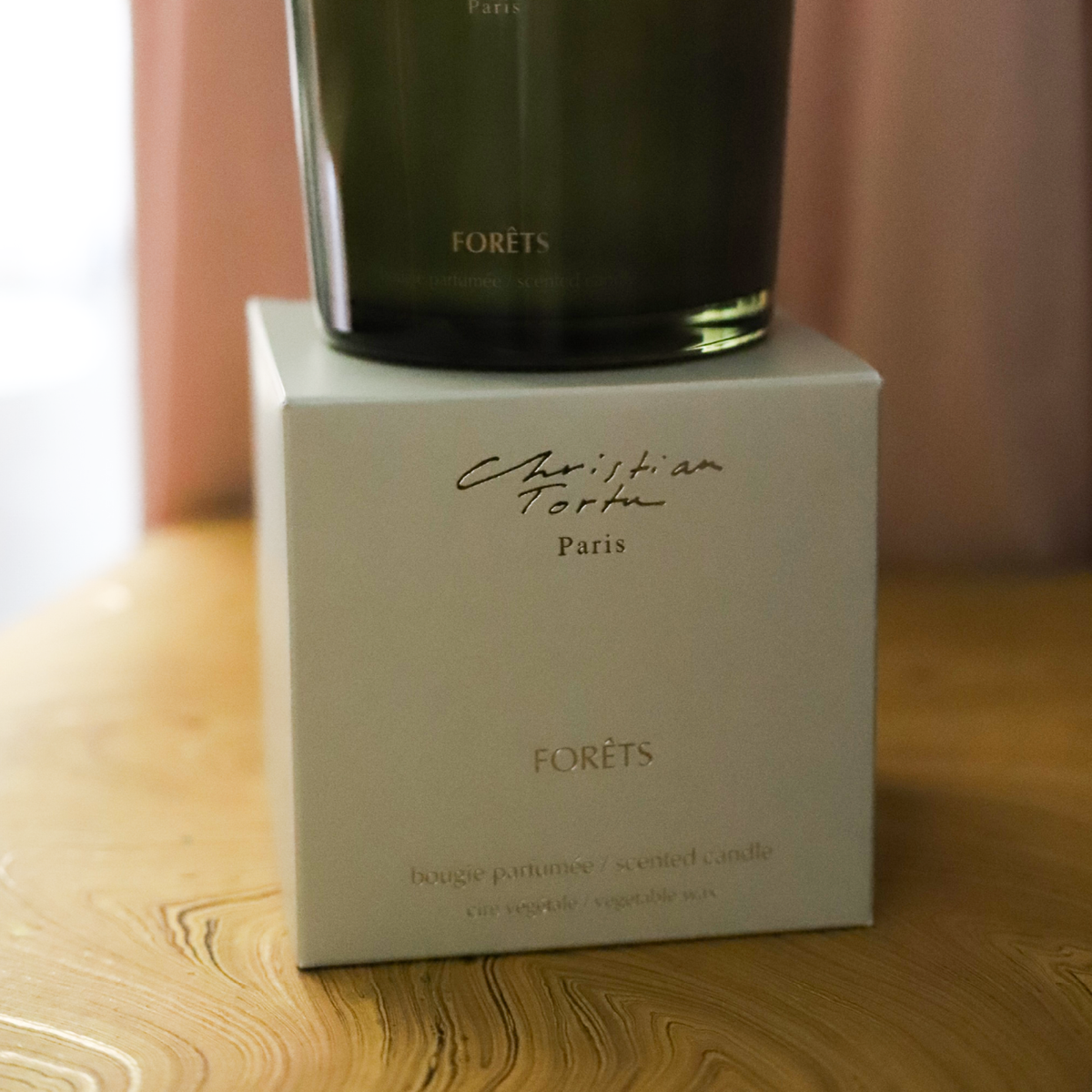 Christian Tortu Forest Three-Wick Candle, 600g