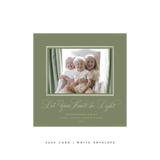 Fowler Small Square Classic Printed Holiday Card