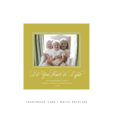 Fowler Small Square Classic Printed Holiday Card