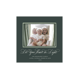 Fowler Small Square Classic Printed Holiday Card