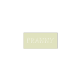 Franny Floral Engraved Enclosure Tag