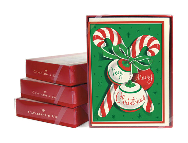 Candy Canes Boxed Notecards