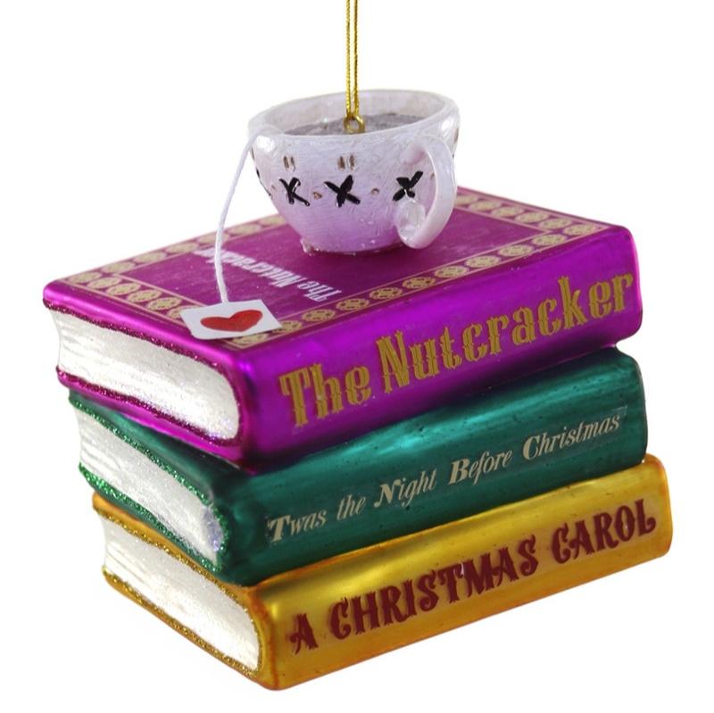 Favorite Reads Book Ornament