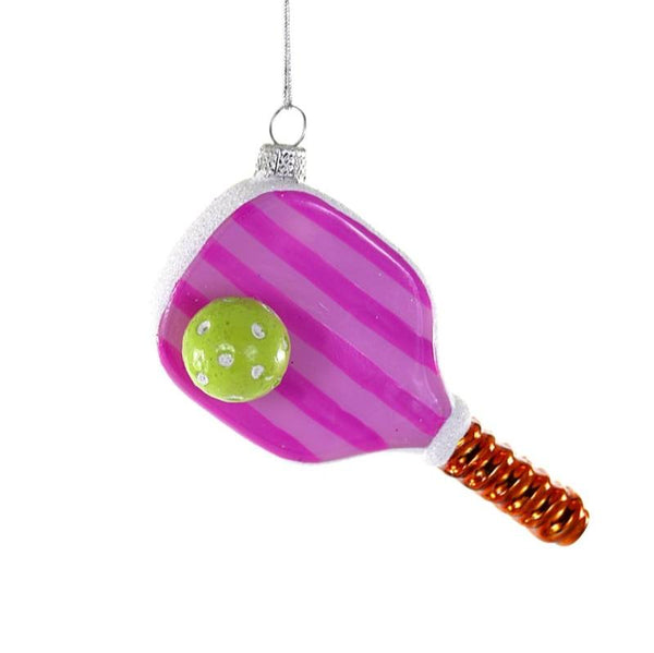 Pink Pickleball Ornament