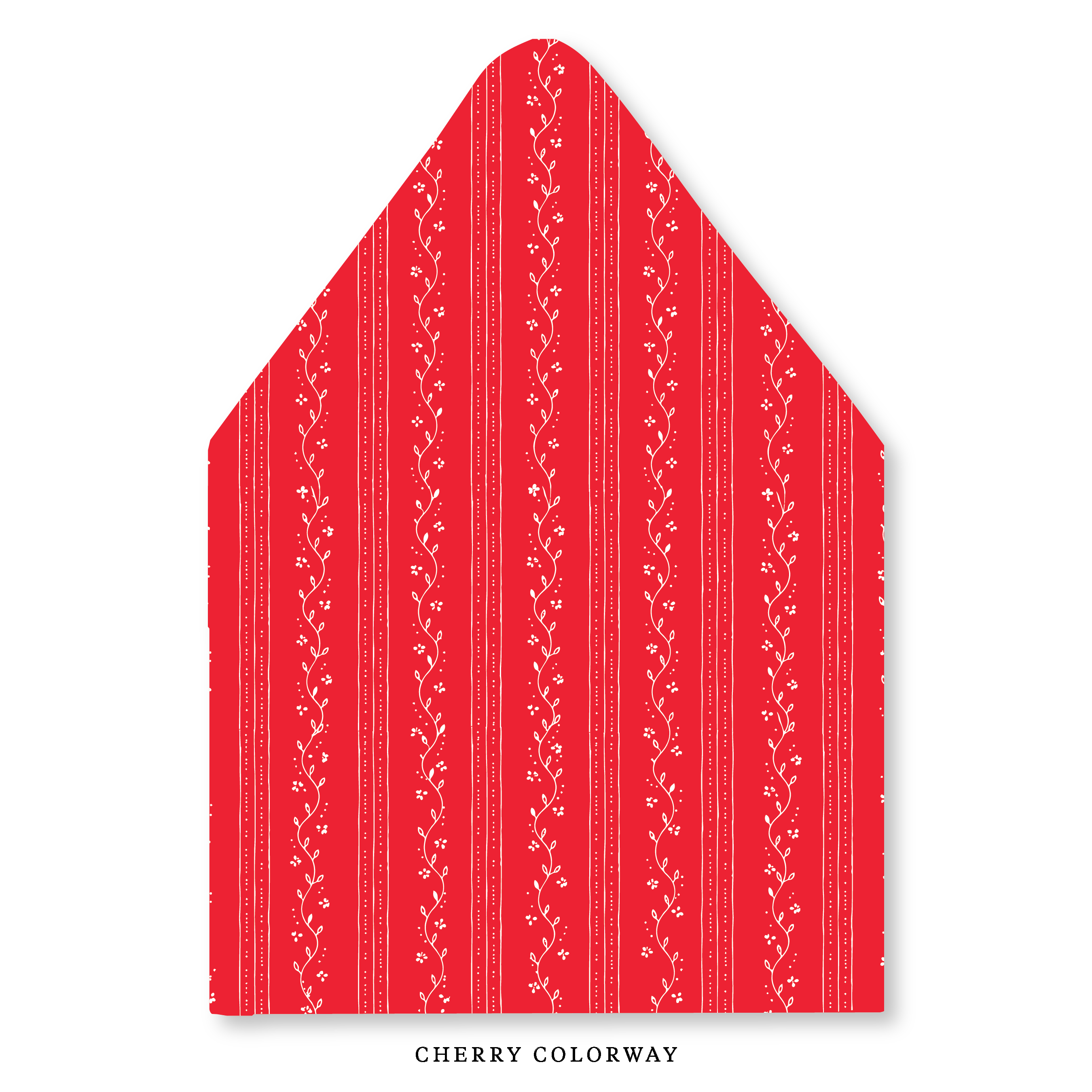 Garden Stripe Envelope Liner