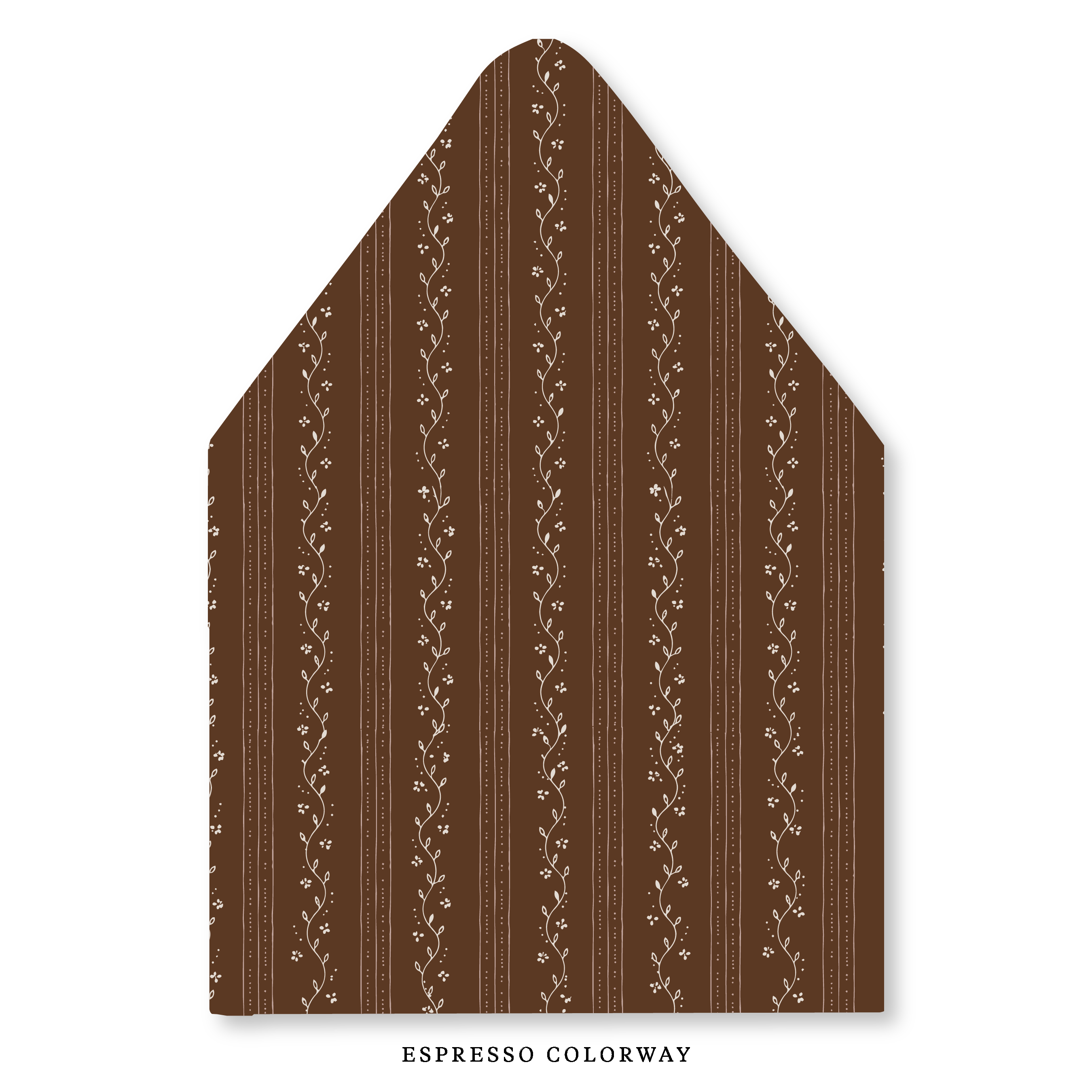 Garden Stripe Envelope Liner
