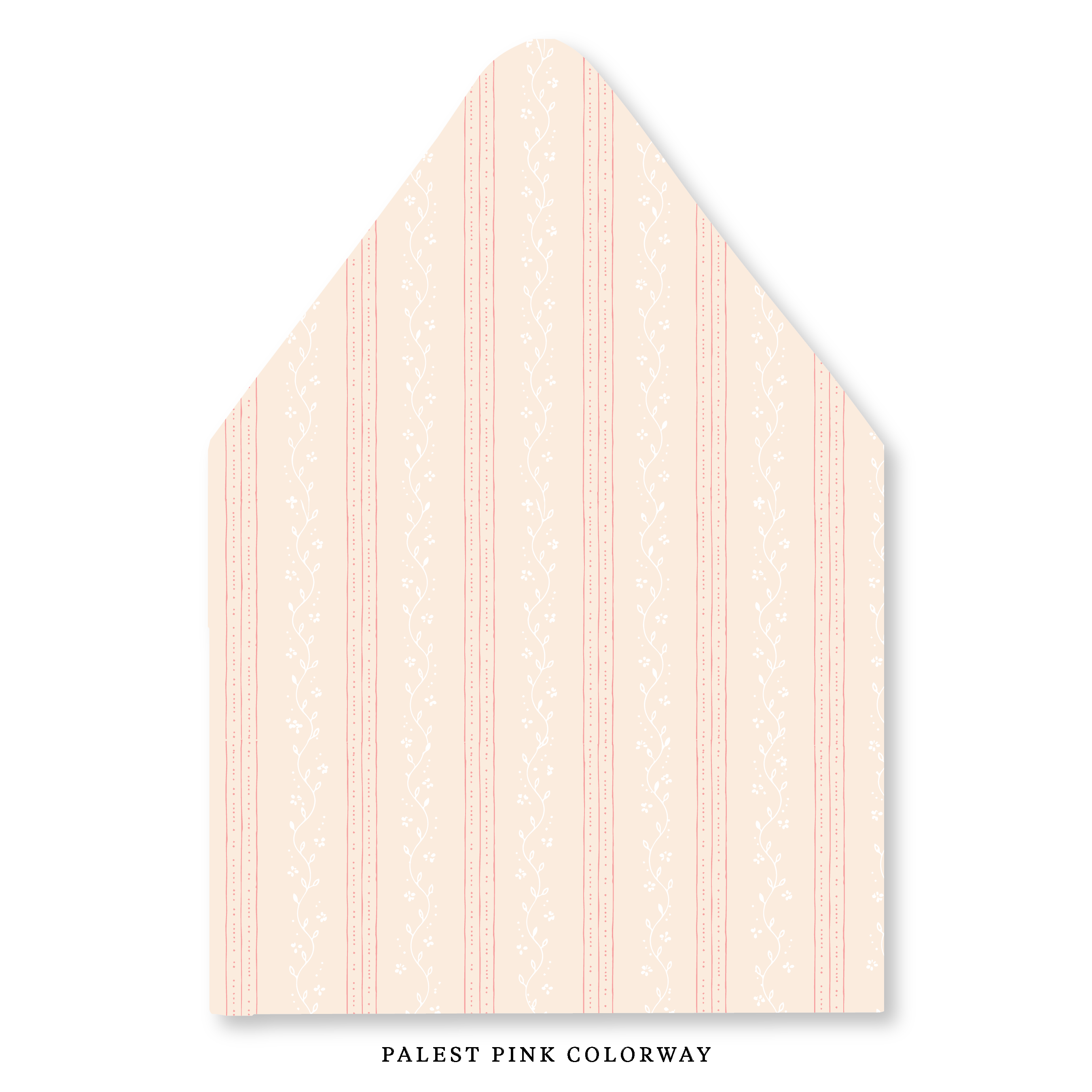 Garden Stripe Envelope Liner