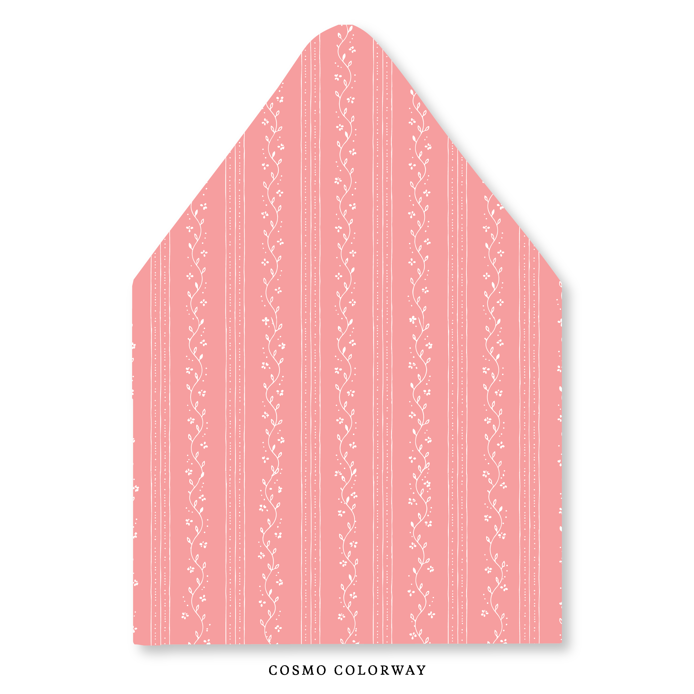 Garden Stripe Envelope Liner