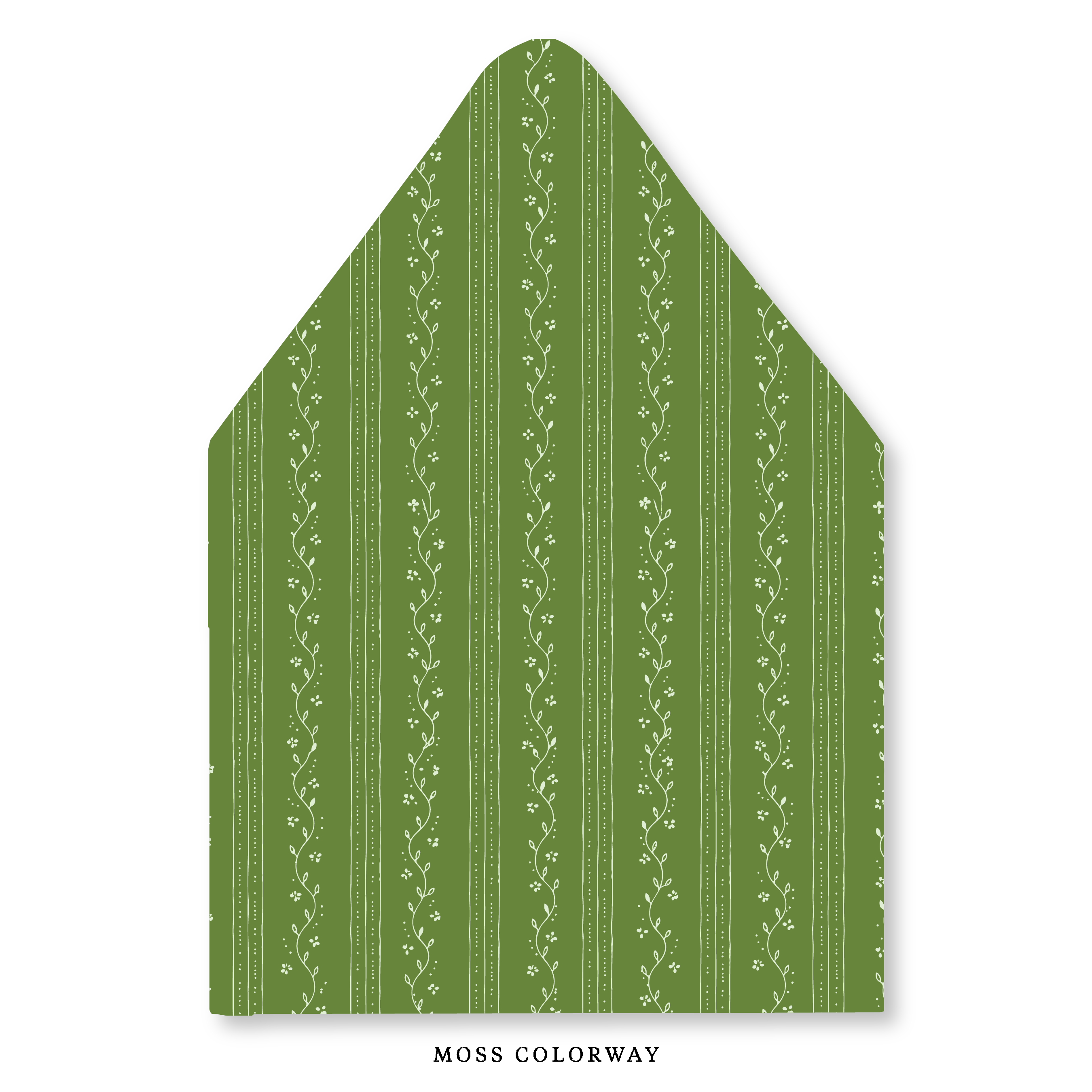 Garden Stripe Envelope Liner