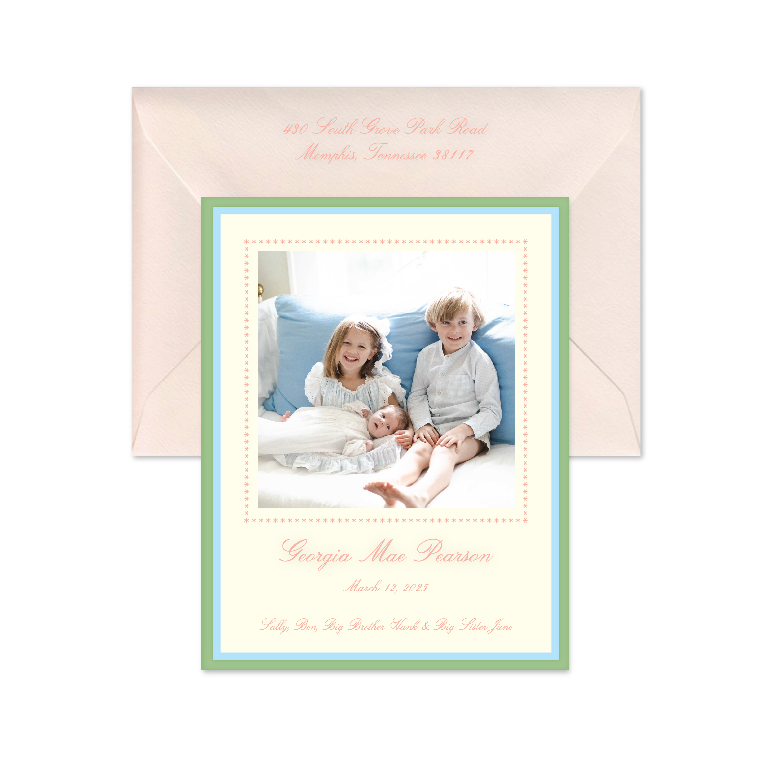 Georgia Birth Announcement