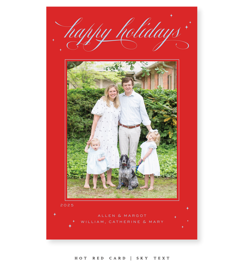 Golding Classic Printed Large Holiday Card