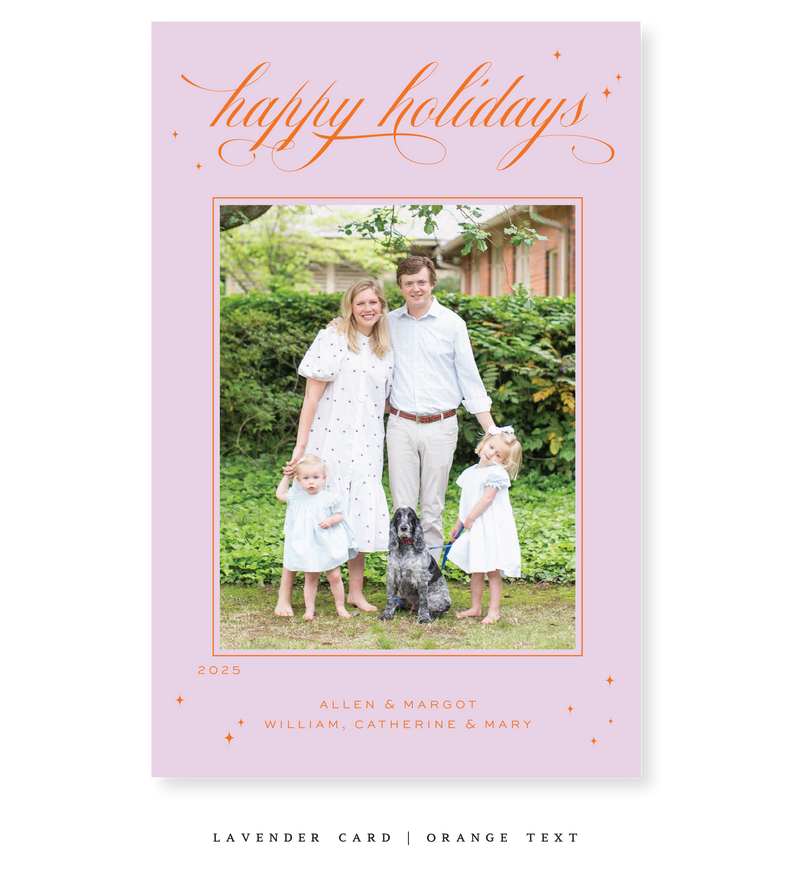 Golding Classic Printed Large Holiday Card