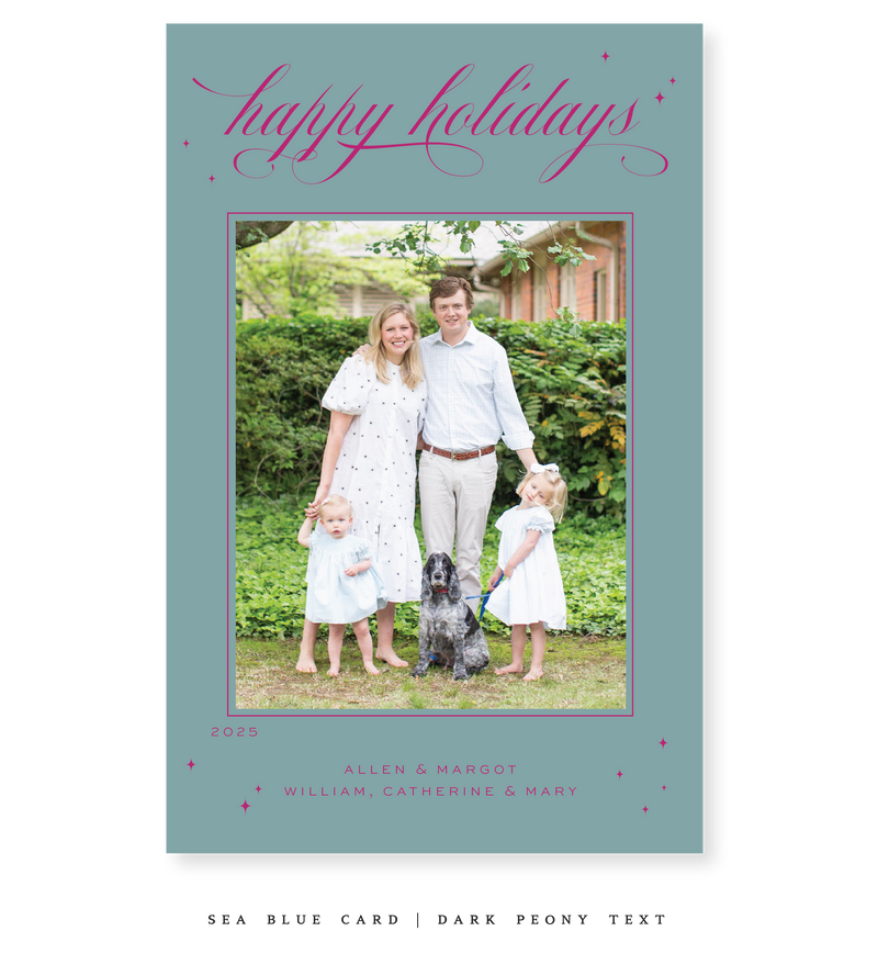 Golding Classic Printed Large Holiday Card