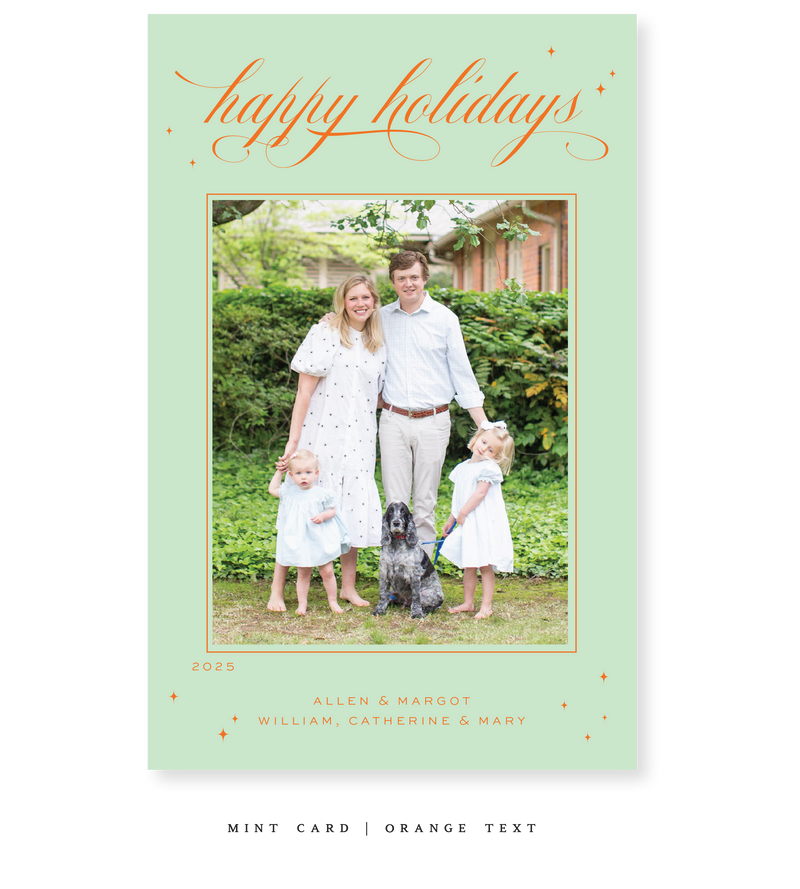 Golding Classic Printed Large Holiday Card