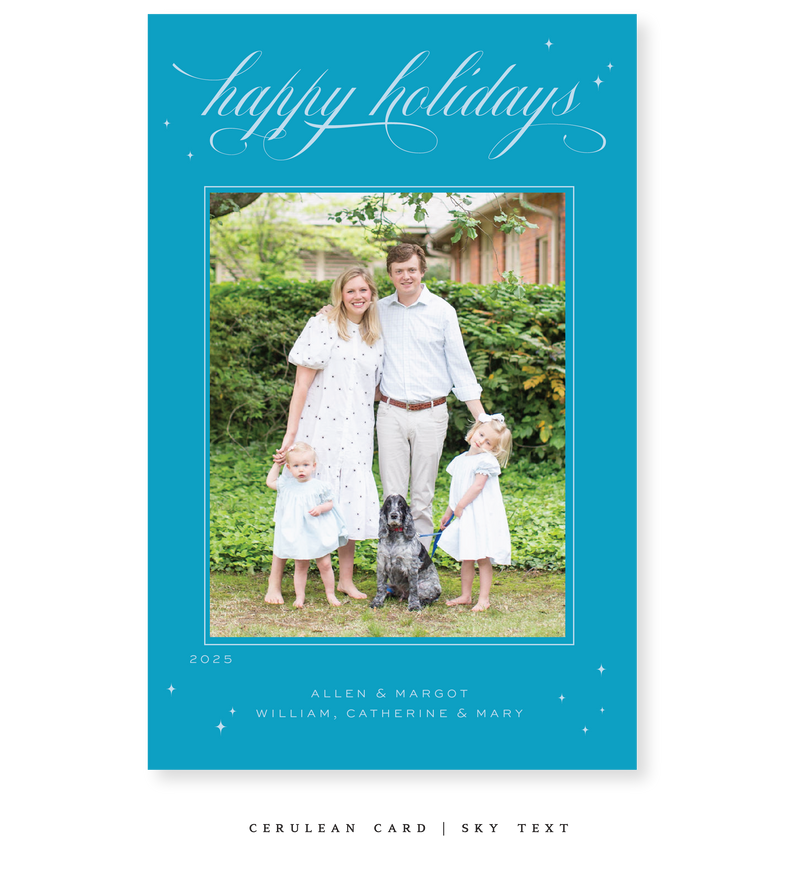 Golding Classic Printed Large Holiday Card