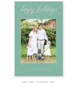 Golding Classic Printed Large Holiday Card