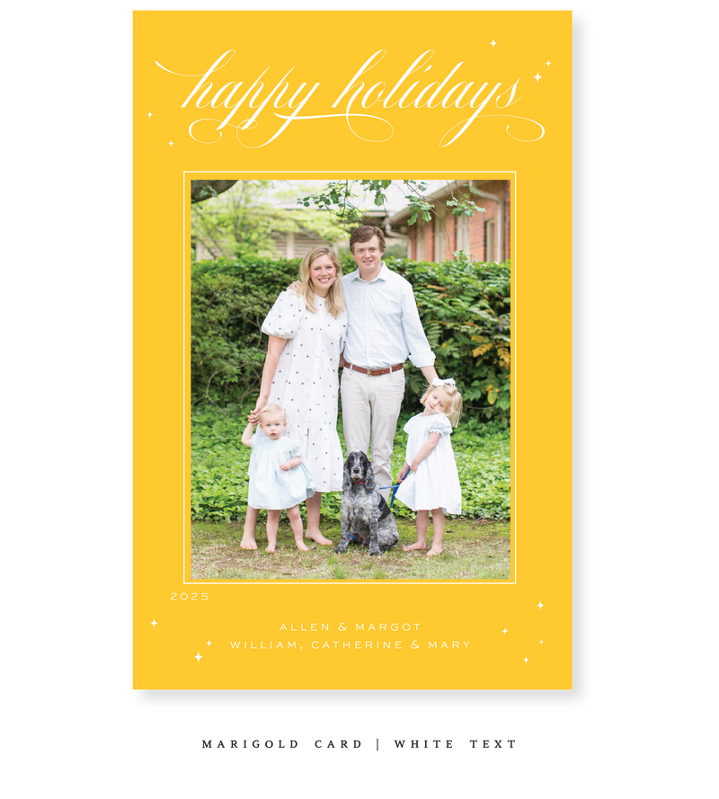 Golding Classic Printed Large Holiday Card