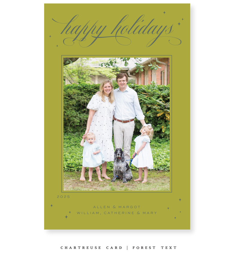 Golding Classic Printed Large Holiday Card